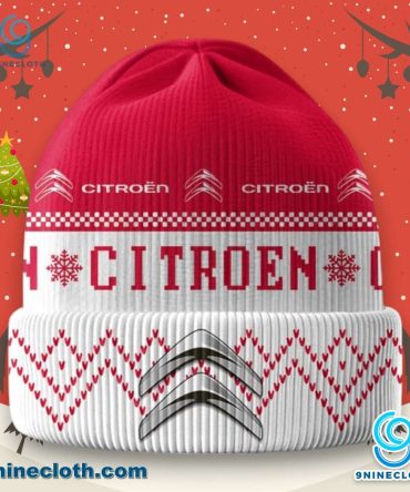 Citroen Logo Ugly Christmas Beanie Hat