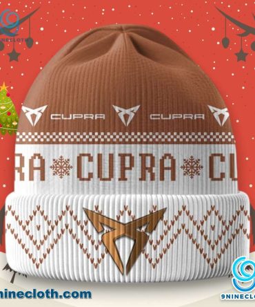 Cupra Logo Ugly Christmas Beanie Hat