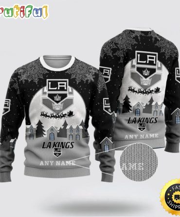 Custom Nhl Los Angeles Kings Ugly Christmas Sweater Xmas Sweater For Fans