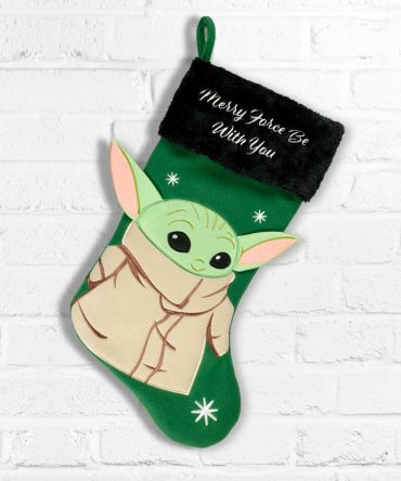 Star Wars - Baby Yoda Applique Christmas Stocking