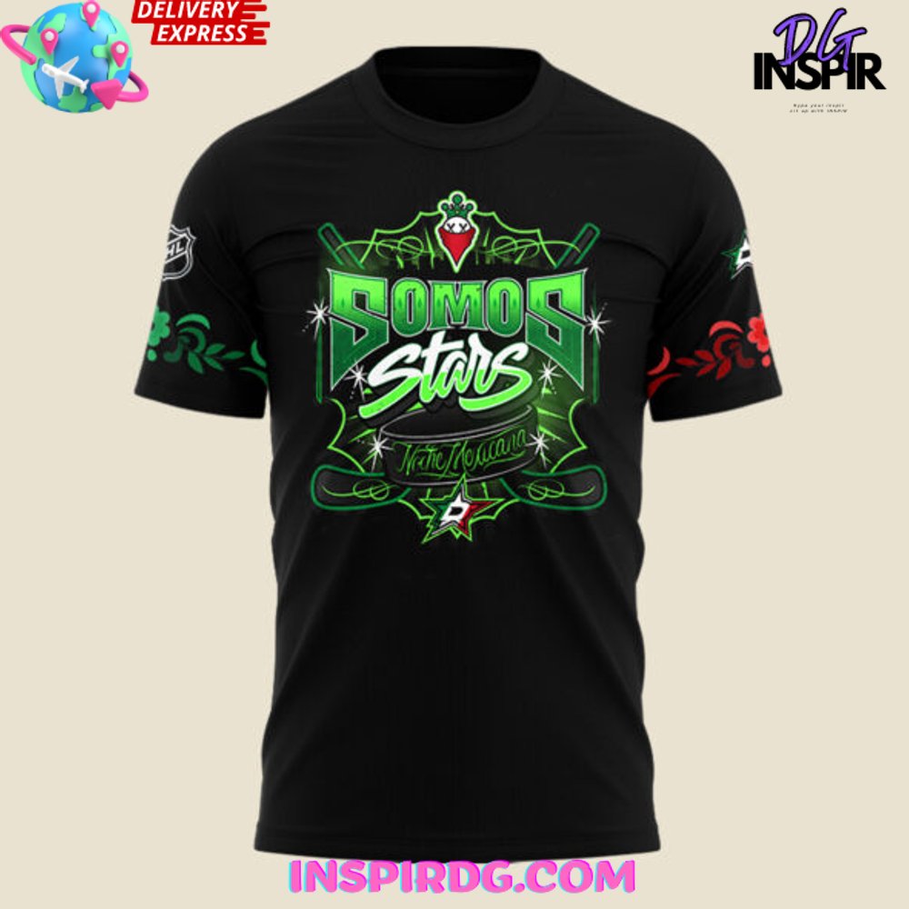 Dallas Stars Somos Stars Special Nhl T-Shirt - Image 2