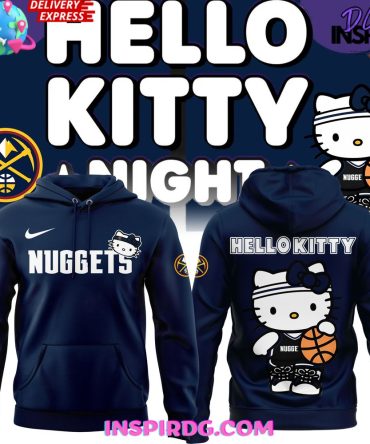 Denver Nuggets X Hello Kitty Night Limited Hoodie