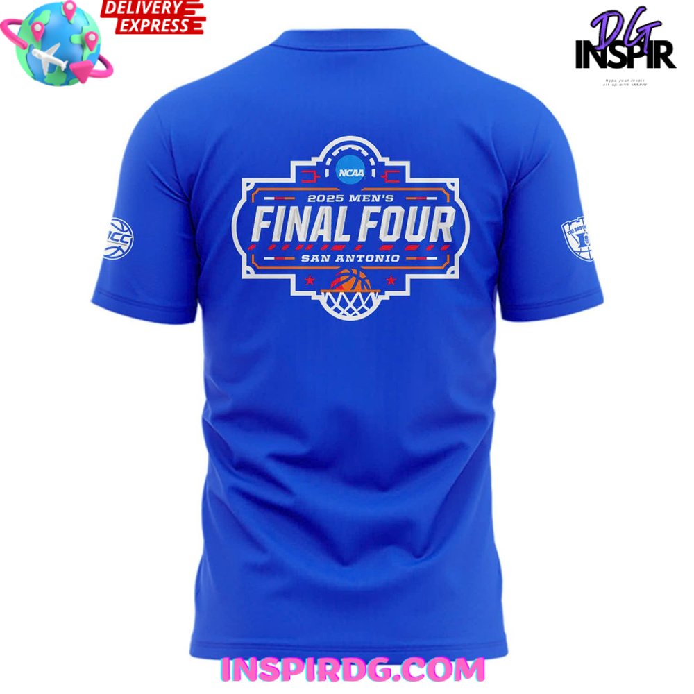 Duke Blue Devils 2025 Ncaa Final Four Regional Champions Locker Room T-Shirt - Image 3