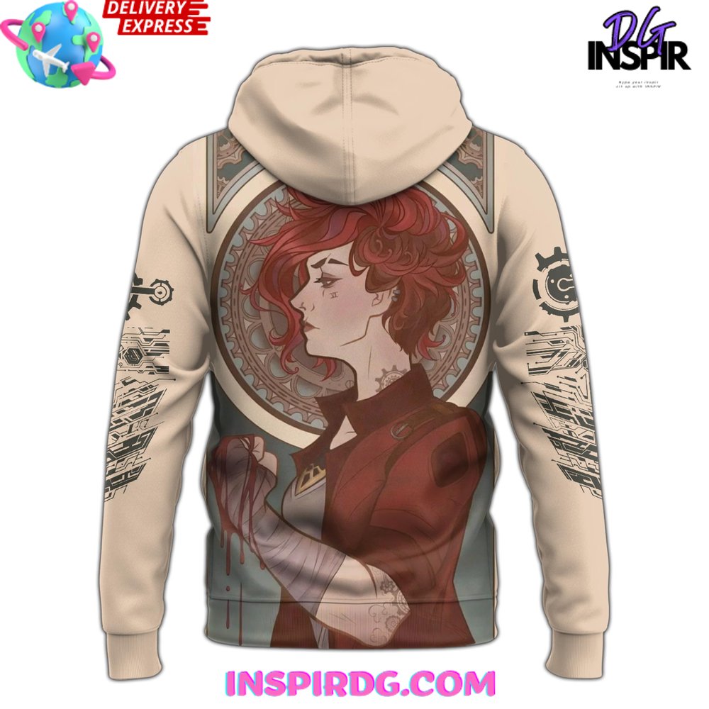 Arcane League Of Legends Jinx Vi Special Hoodie - Image 3
