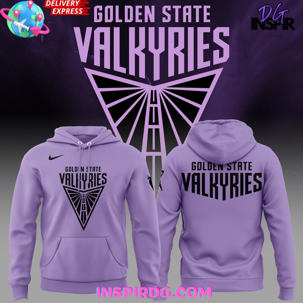 Golden State Valkyries Wnba Purple Hoodie
