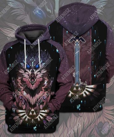 Legend Of Zelda Shirt Wolf Link Star Warsordmaster T-Shirt Legend Of Zelda Hoodie