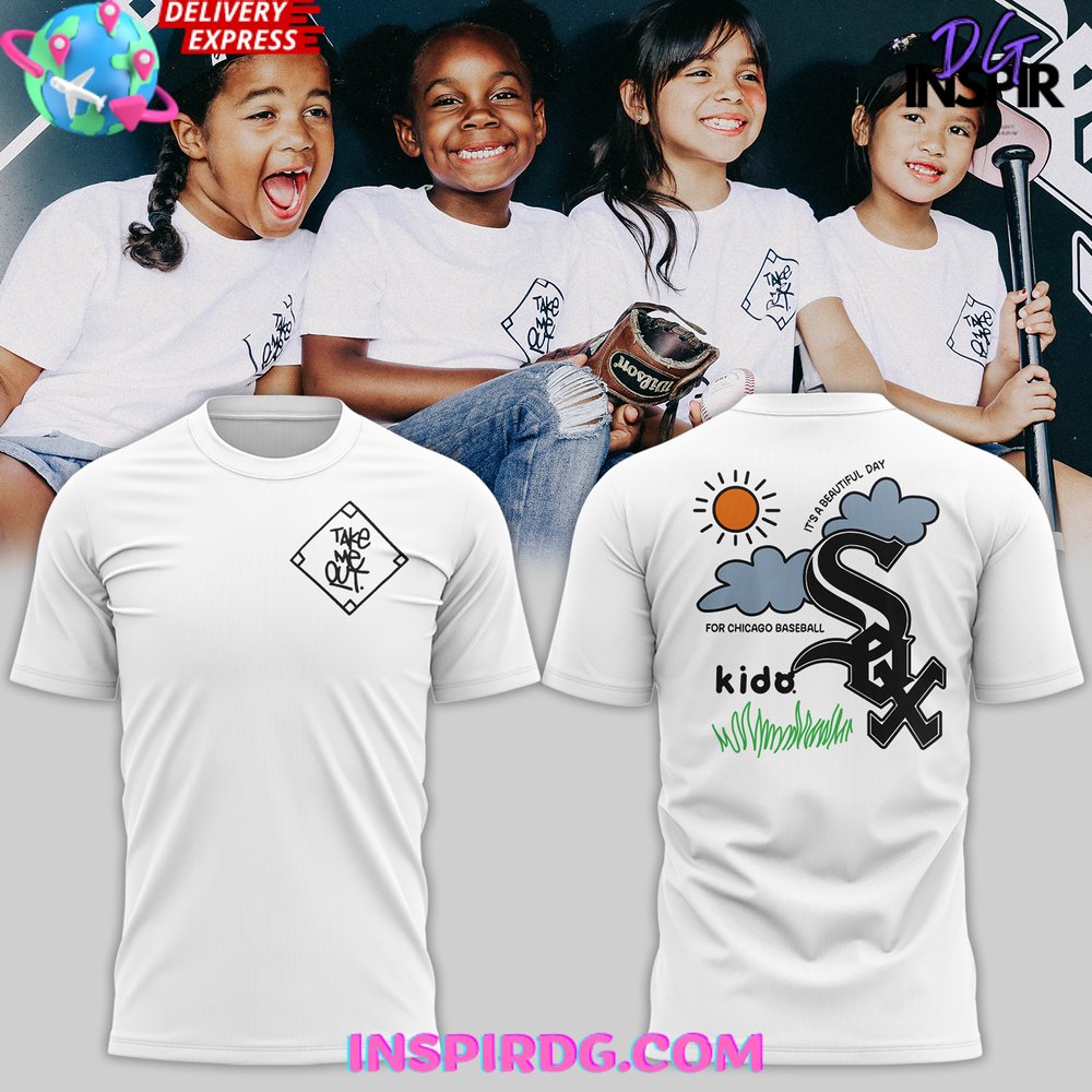 Kido X Chicago White Sox 2024 White T-Shirt