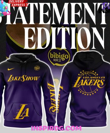 Los Angeles Lakers Statement 2025 Edition Hoodie