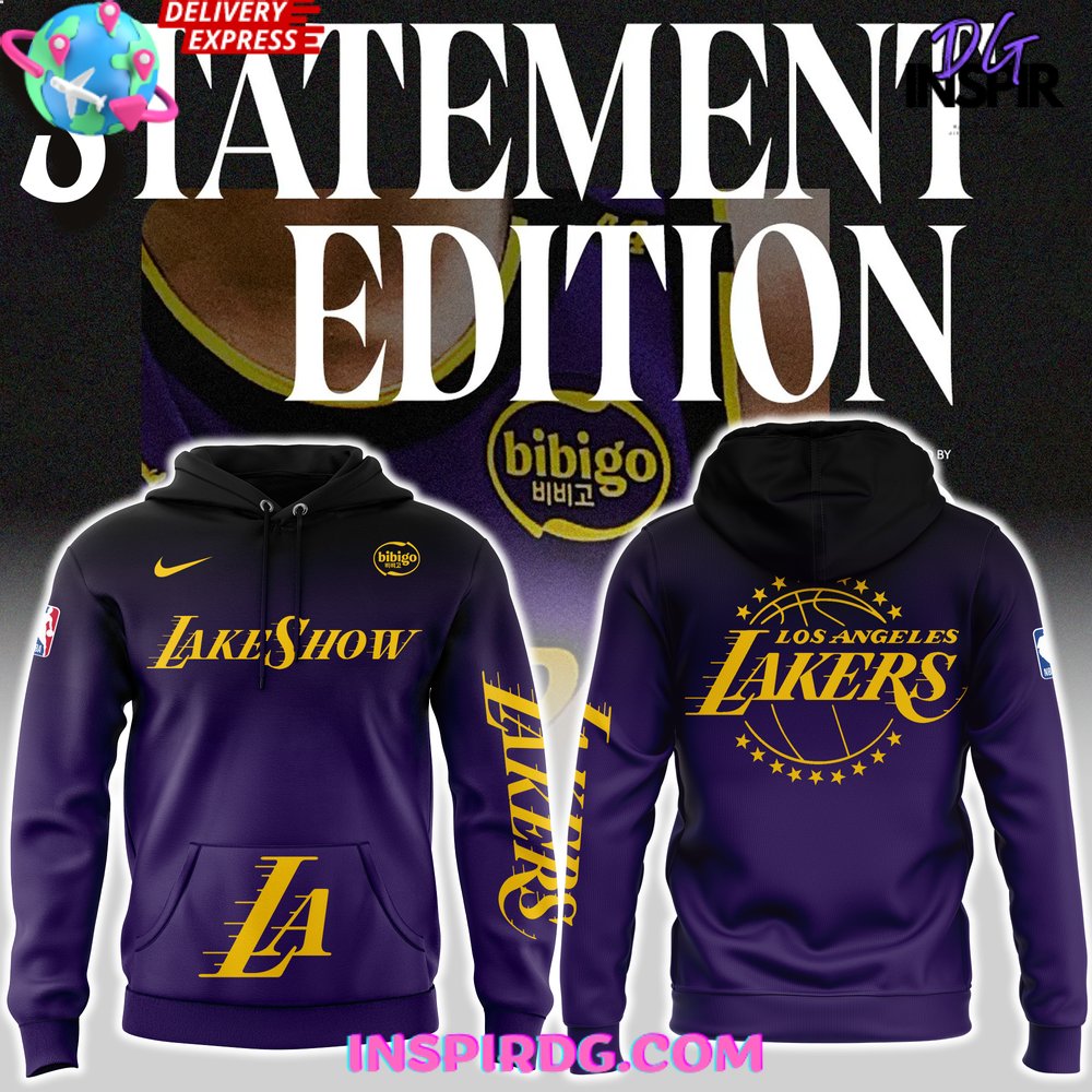 Los Angeles Lakers Statement 2025 Edition Hoodie