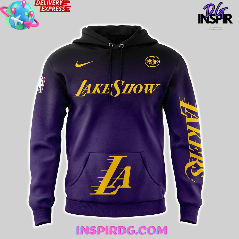 Los Angeles Lakers Statement 2025 Edition Hoodie - Image 2