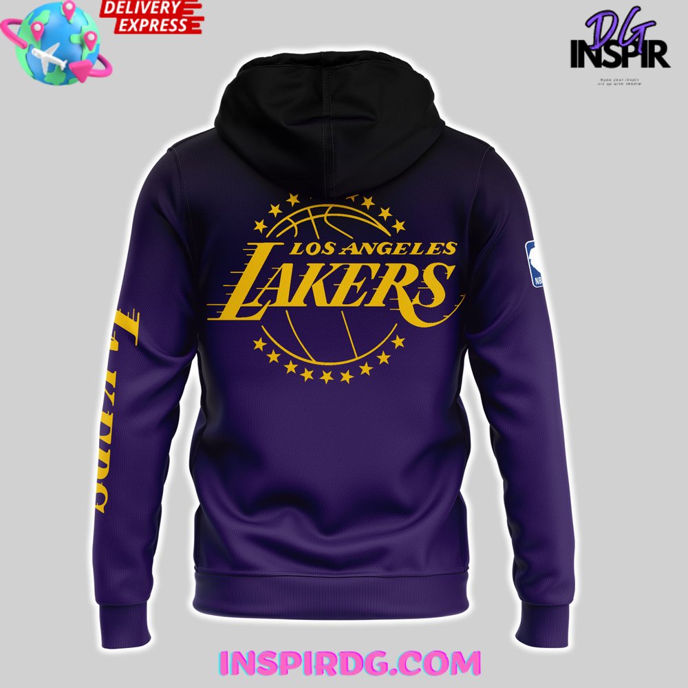 Los Angeles Lakers Statement 2025 Edition Hoodie - Image 3