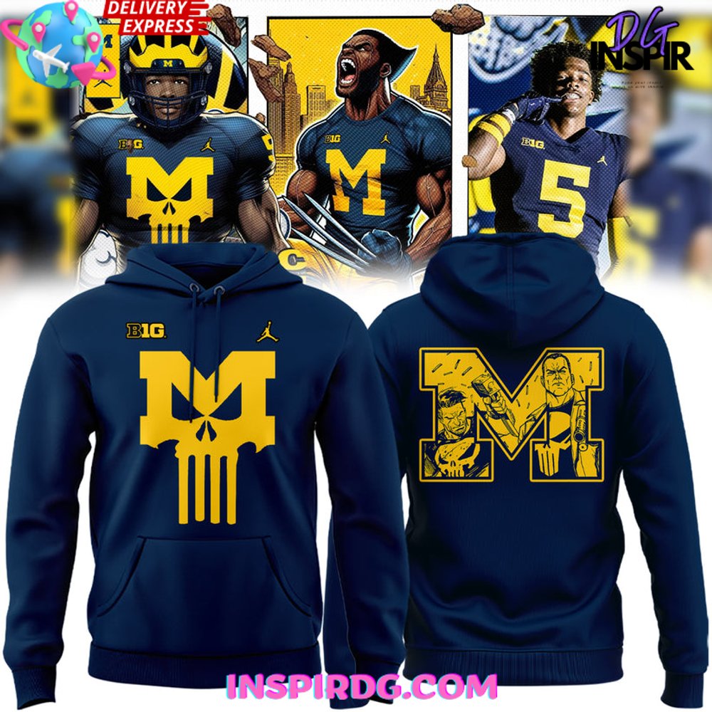 Michigan Wolverines X-Men Wolverine Hoodie
