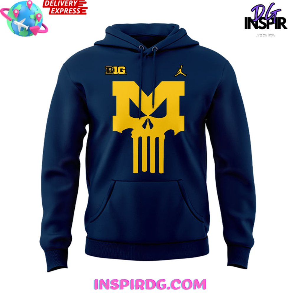 Michigan Wolverines X-Men Wolverine Hoodie - Image 2