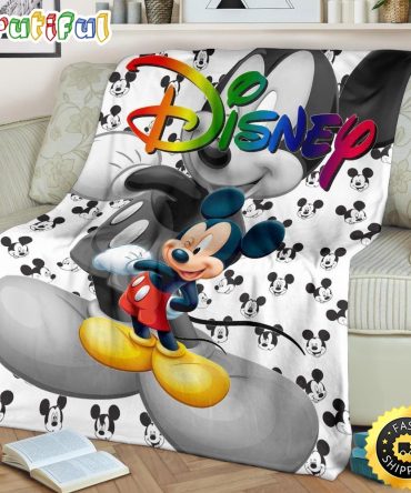 Mickey Mouse Blanket Cute Mickey Fleece Blanket For Bedding Decor
