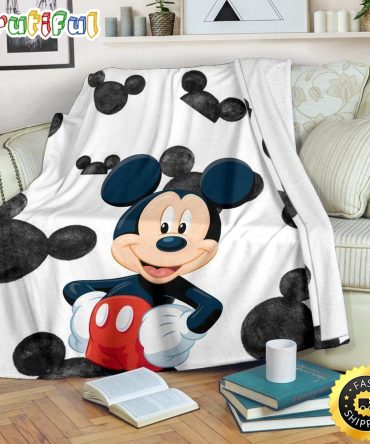 Mickey Mouse Blanket Cute Mickey Mouse Fleece Blanket For Bedding Decor