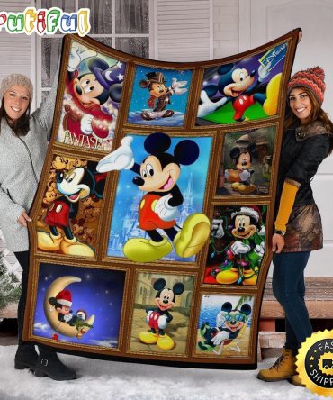 Mickey Mouse Blanket Mickey Plush Blanket Carton Blanket Bedding Decor Idea
