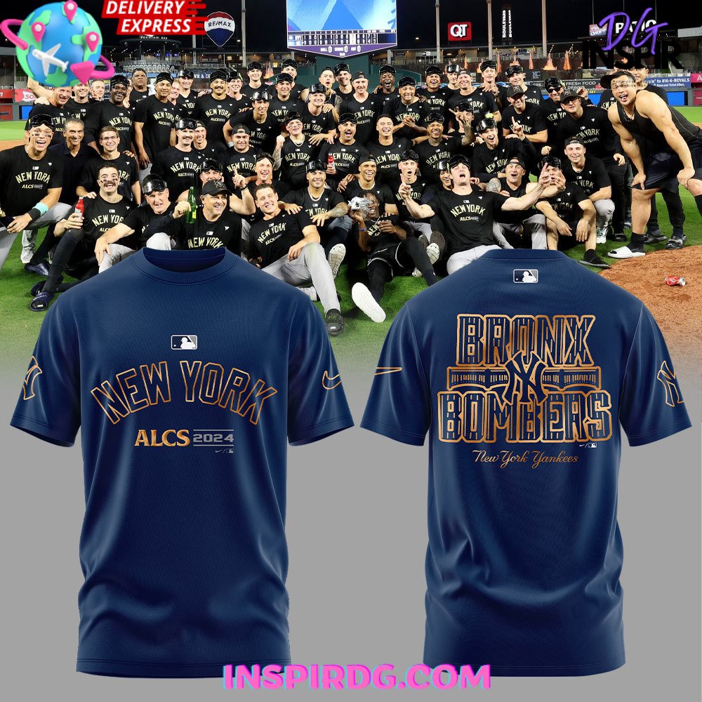 New York Yankees Nlcs Pound Bronx Bomber 2024 T-Shirt