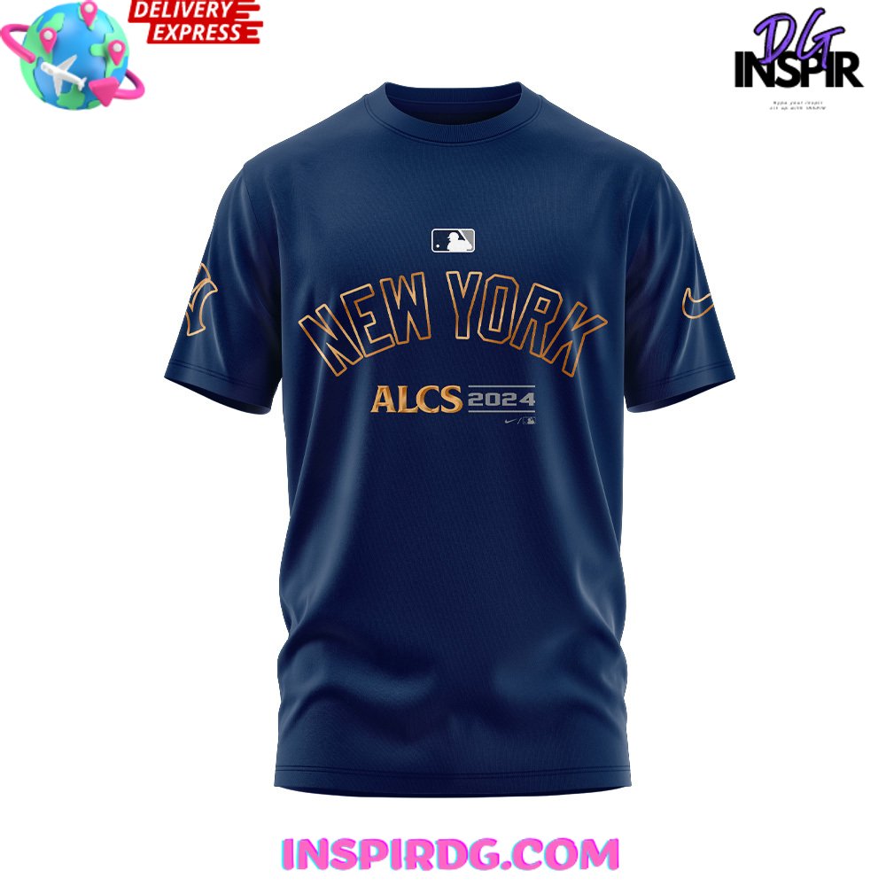 New York Yankees Nlcs Pound Bronx Bomber 2024 T-Shirt - Image 2