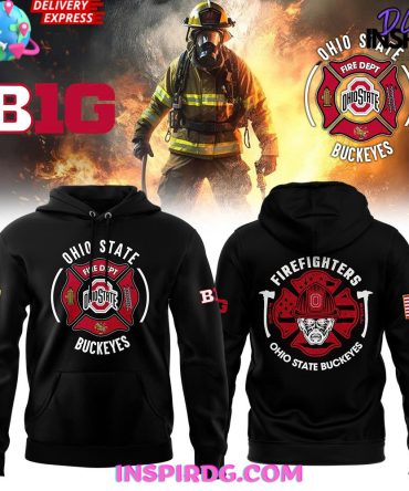 Ohio State Buckeyes Firefighter Appreciation Night Special Hoodie