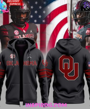 Oklahoma Sooners Dri-Fit College Game Special Zip Hoodie