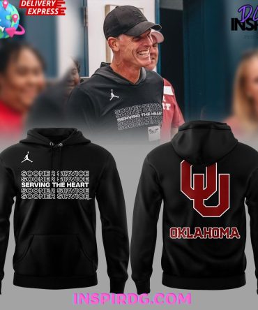 Oklahoma Sooners Serving The Heart 2024 Hoodie