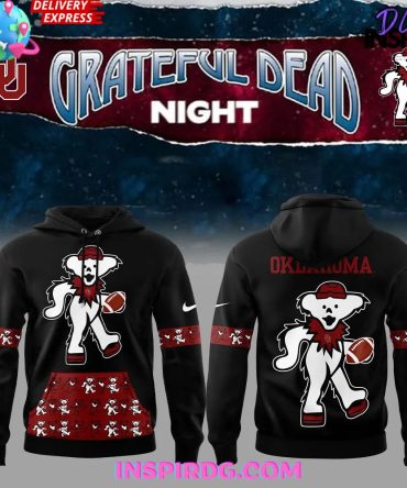Oklahoma Sooners X Grateful Dead Night Limited Hoodie