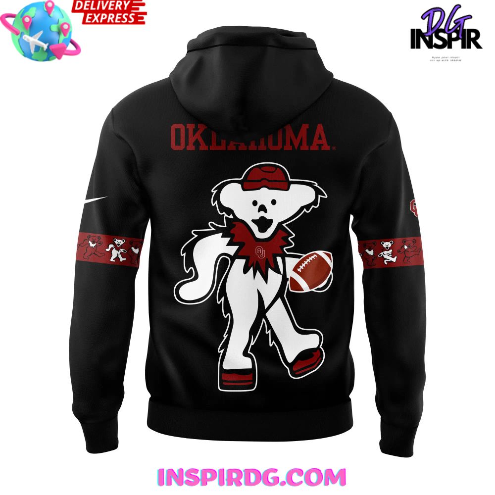 Oklahoma Sooners X Grateful Dead Night Limited Hoodie - Image 3
