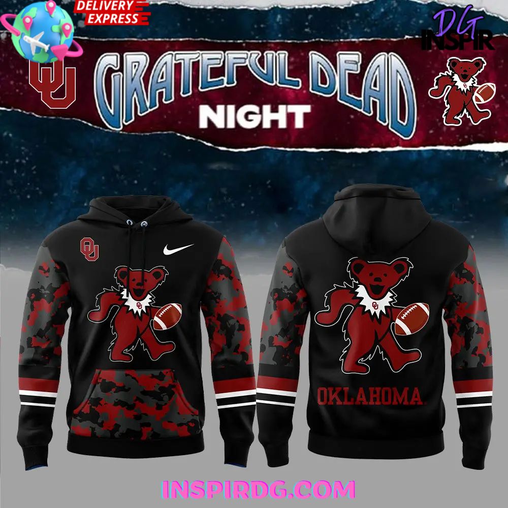 Oklahoma Sooners X Grateful Dead Night Special Hoodie