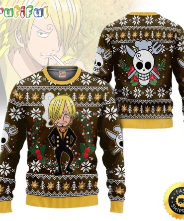 One Piece Sanji Ugly Christmas Sweater Unisex Sweater