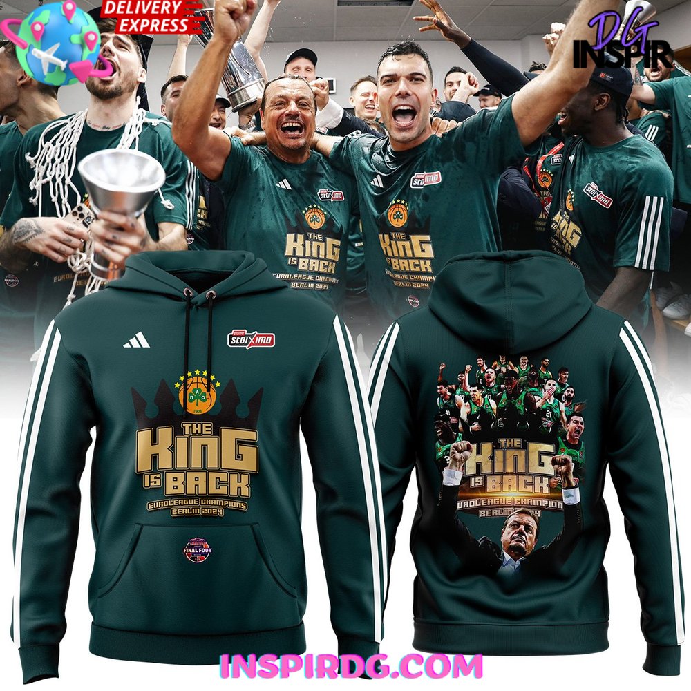 Panathinaikos Bc The King Is Back Hoodie