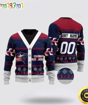 Personalized Nhl Chicago Blackhawks Elk Pattern Ugly Christmas Sweater Perfect Gift For Football Fans