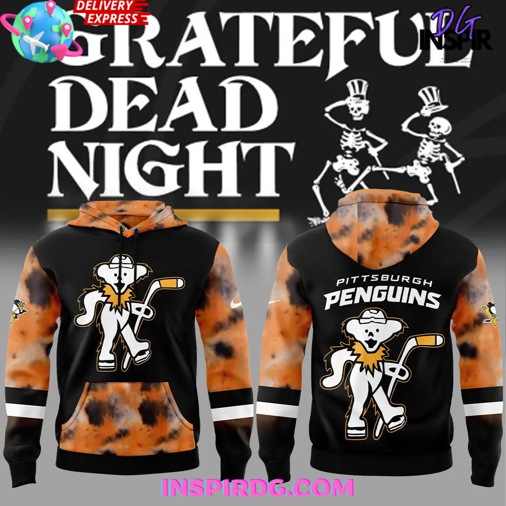 Pittsburgh Penguins X Grateful Dead Night Special Hoodie