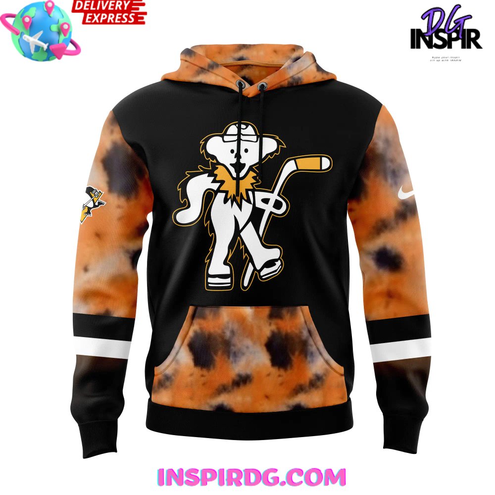 Pittsburgh Penguins X Grateful Dead Night Special Hoodie - Image 2