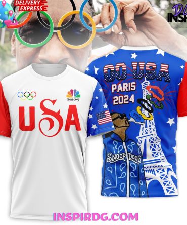 Snoop Dogg Usa Olympic Paris 2024 T-Shirt