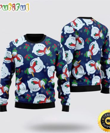 Snowman Funny Ugly Christmas Sweater Gift Christmas Gift For That Everyone Will Love