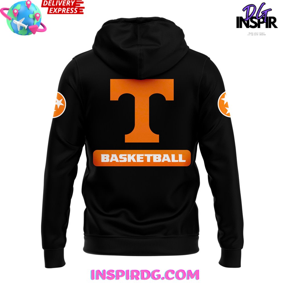 Tennessee Volunteers Basketball Dark Mode Special Hoodie - Image 3