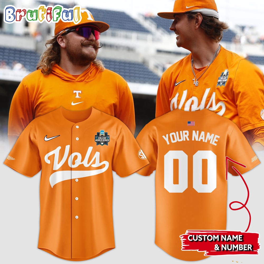 Tennessee Volunteers Champion 2024 Ncaa Division I Baseball Jersey Shirt