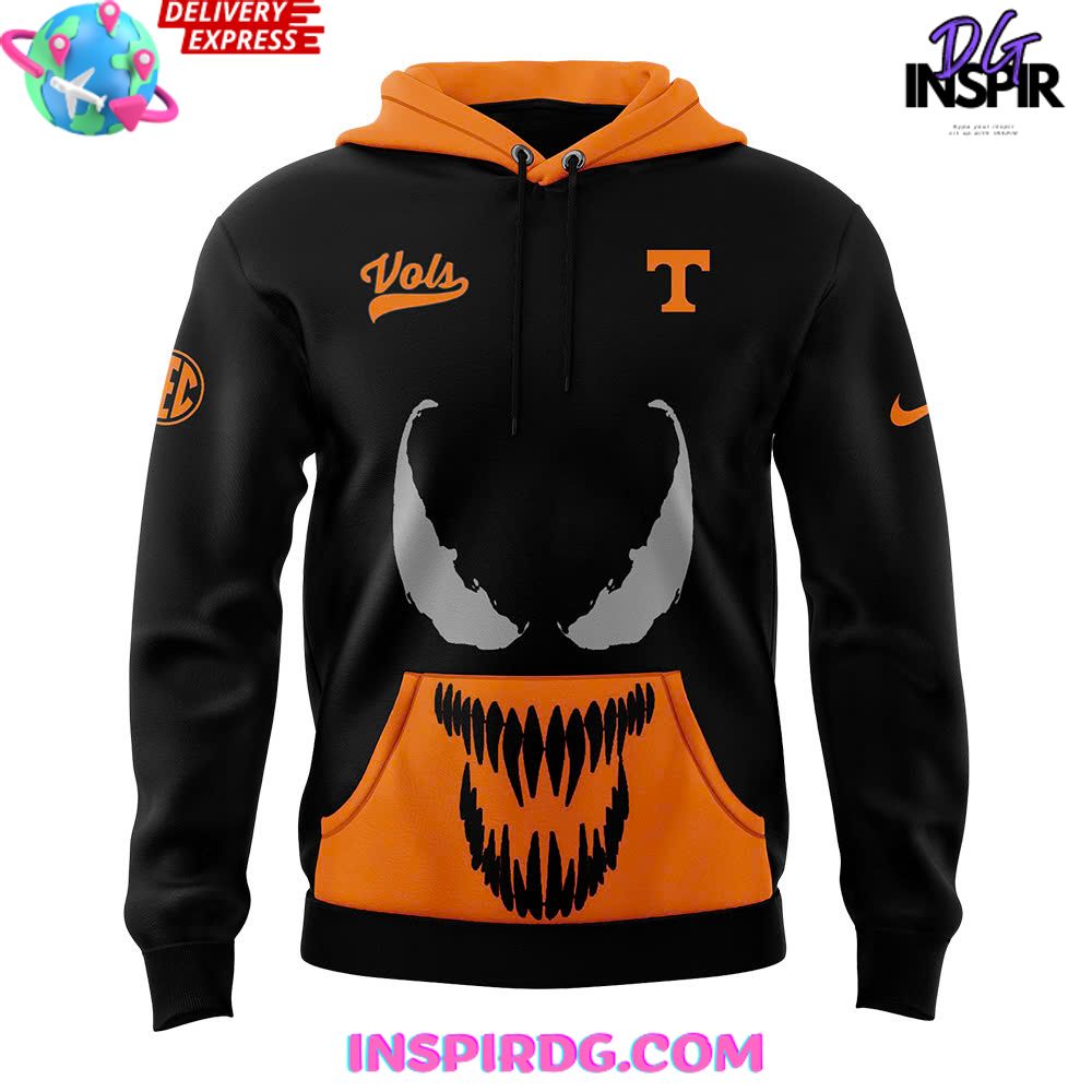 Tennessee Volunteers Dark Mode Venom Special 2024 Hoodie - Image 2