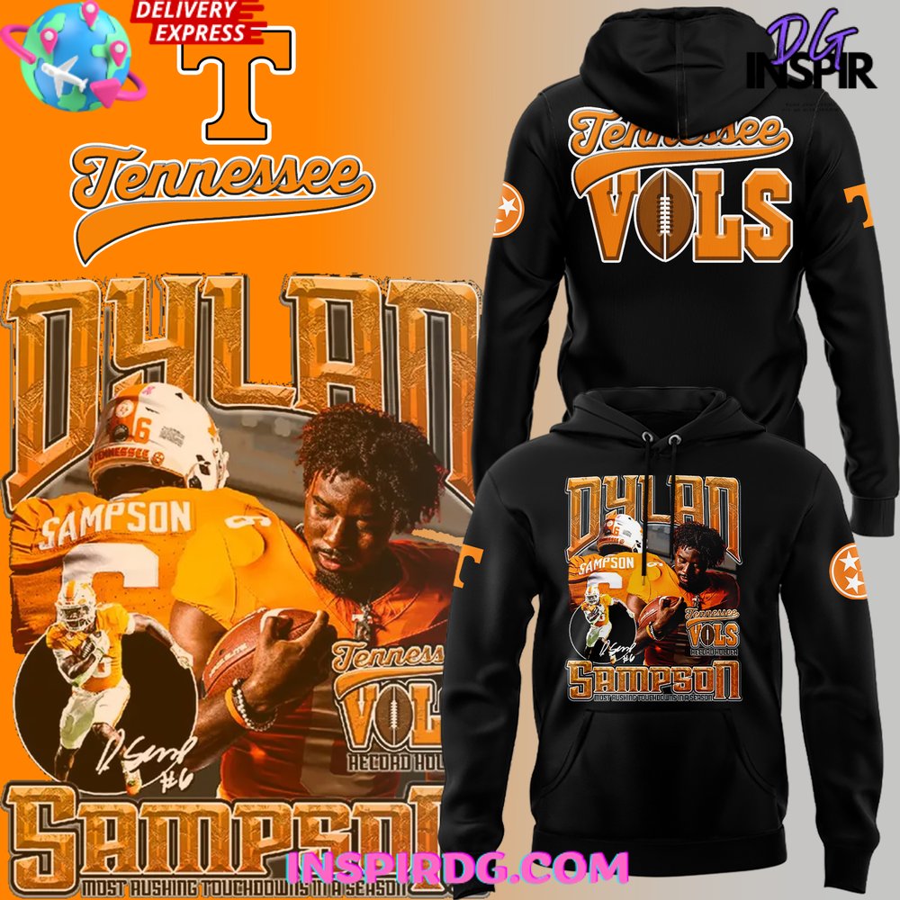 Tennessee Volunteers Dylan Sampson For Heisman Hoodie