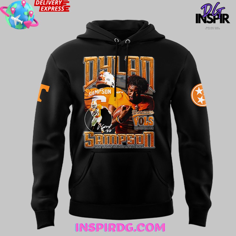 Tennessee Volunteers Dylan Sampson For Heisman Hoodie - Image 2