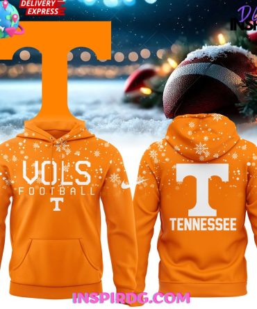 Tennessee Volunteers Snowflake Christmas Edition Hoodie