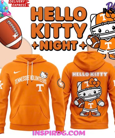 Tennessee Volunteers X Hello Kitty Night Special Edition Hoodie