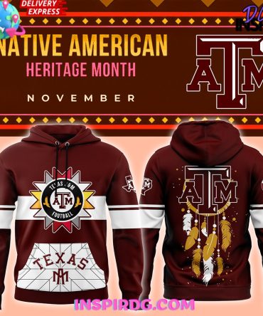 Texas A&M Aggies Native American Heritage Month Special Hoodie