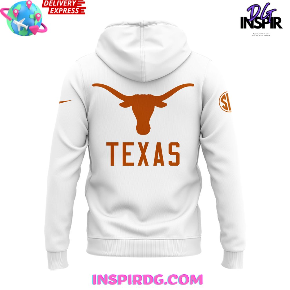 Texas Longhorns Fear Of God State Special White Hoodie - Image 3