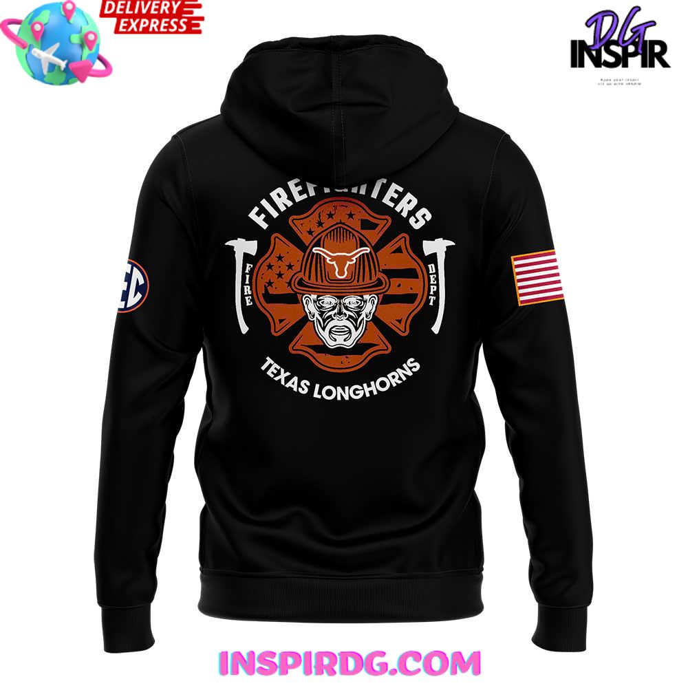 Texas Longhorns Firefighter Appreciation Night Edition Hoodie - Image 3