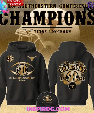 Texas Longhorns Southeastern Conference Champions 2024 Hoodie