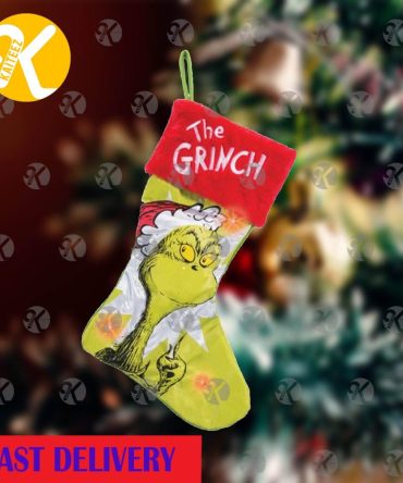 The Grinch By Dr. Seuss Light-Up Christmas Stocking