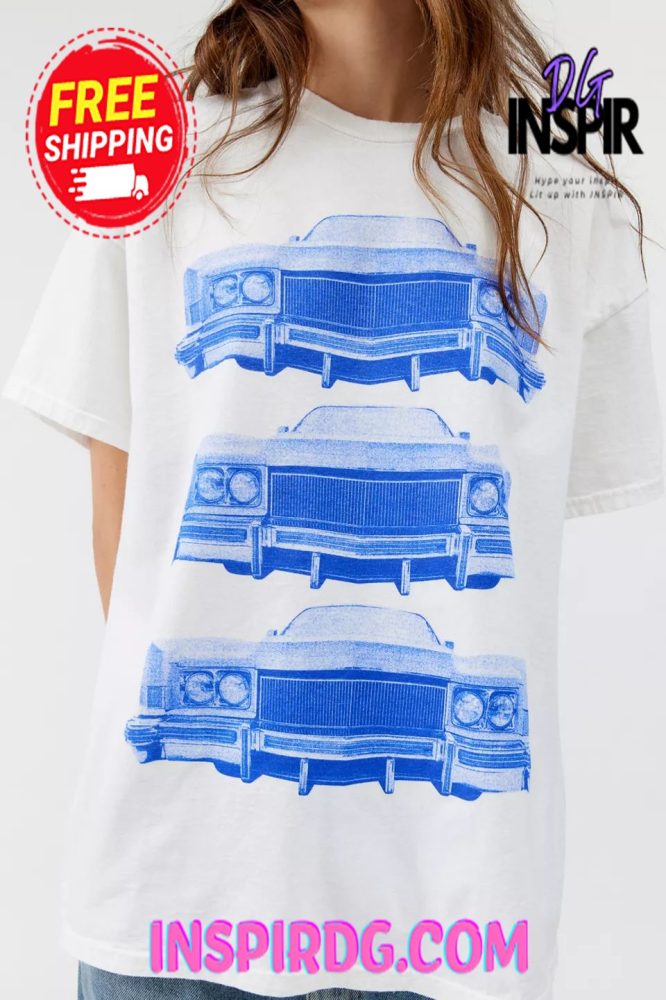 Urban Outfitters Photoreal Classic Car Tee - Image 3
