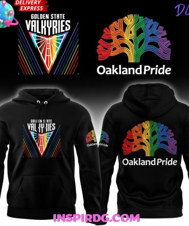 Wnba Golden State Valkyries Oakland Pride Black Hoodie
