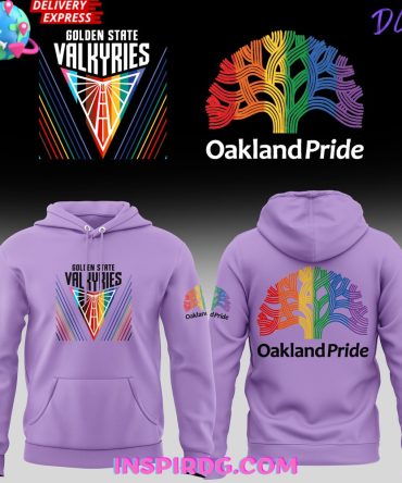 Wnba Golden State Valkyries Oakland Pride Purple Hoodie